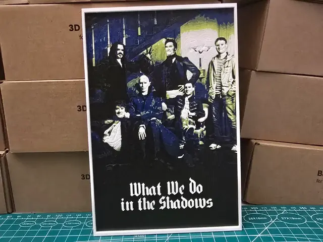 HueForge model: What We Do in the Shadows Movie Poster - Hueforge by Lumpy3D