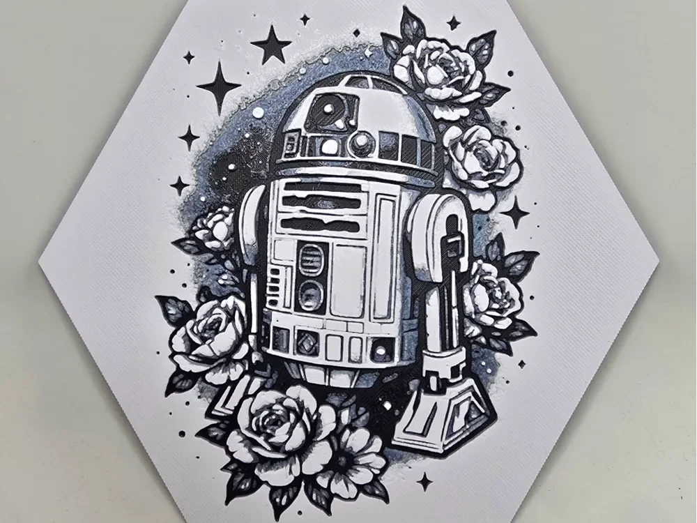 R2D2 Hueforge by Aprilk6366 HueForge model: R2D2 Hueforge by Aprilk6366
