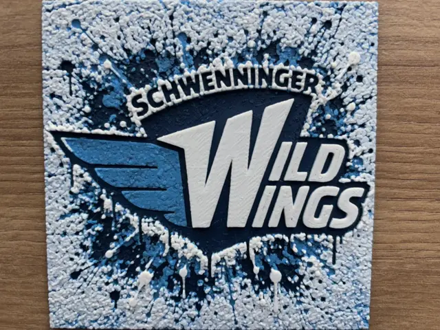 HueForge model: Schwenninger Wild Wings SERC DEL Fanart Hueforge by Reeftank&more