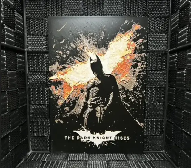 HueForge model: Hueforge Movie Poster - Dark Knight Rise - by JoDau