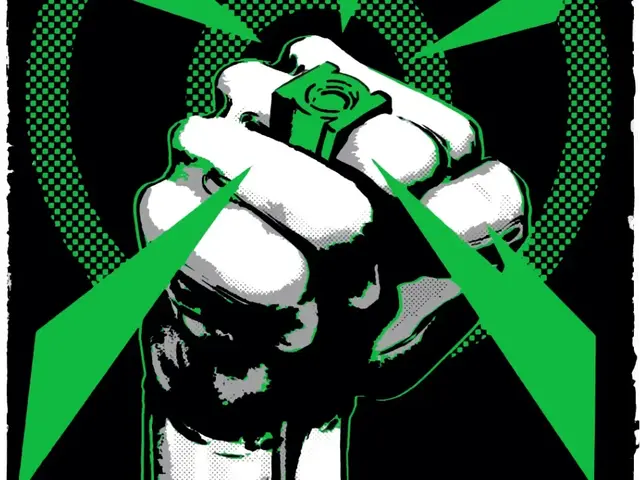 HueForge model: Green Lantern Ring Hueforge by Sheesha1584
