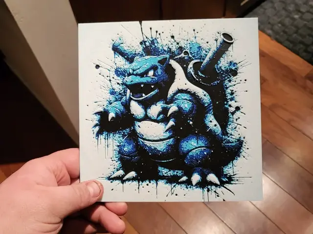 Graffiti Blastoise Hueforge