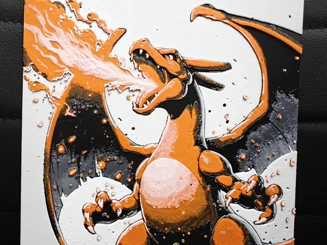 HueForge model: Charizard Attack by TheHueforgeLady