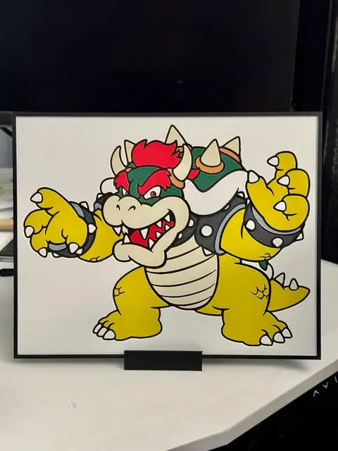 HueForge model: Bowser by Strata Prints