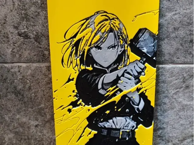 HueForge model: Nobara Kugisaki - Jujutsu Kaisen by Garuda3D