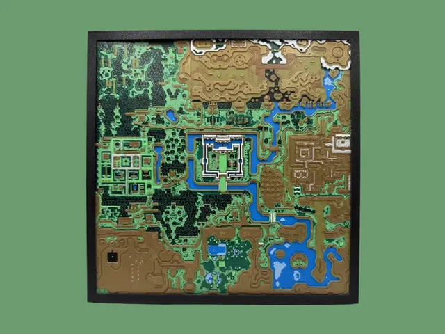 Legend of Zelda - A Link to the Past - Light Map - This Version has been optized for that size.  Note there is a different STL if you download to set up your own as well as different