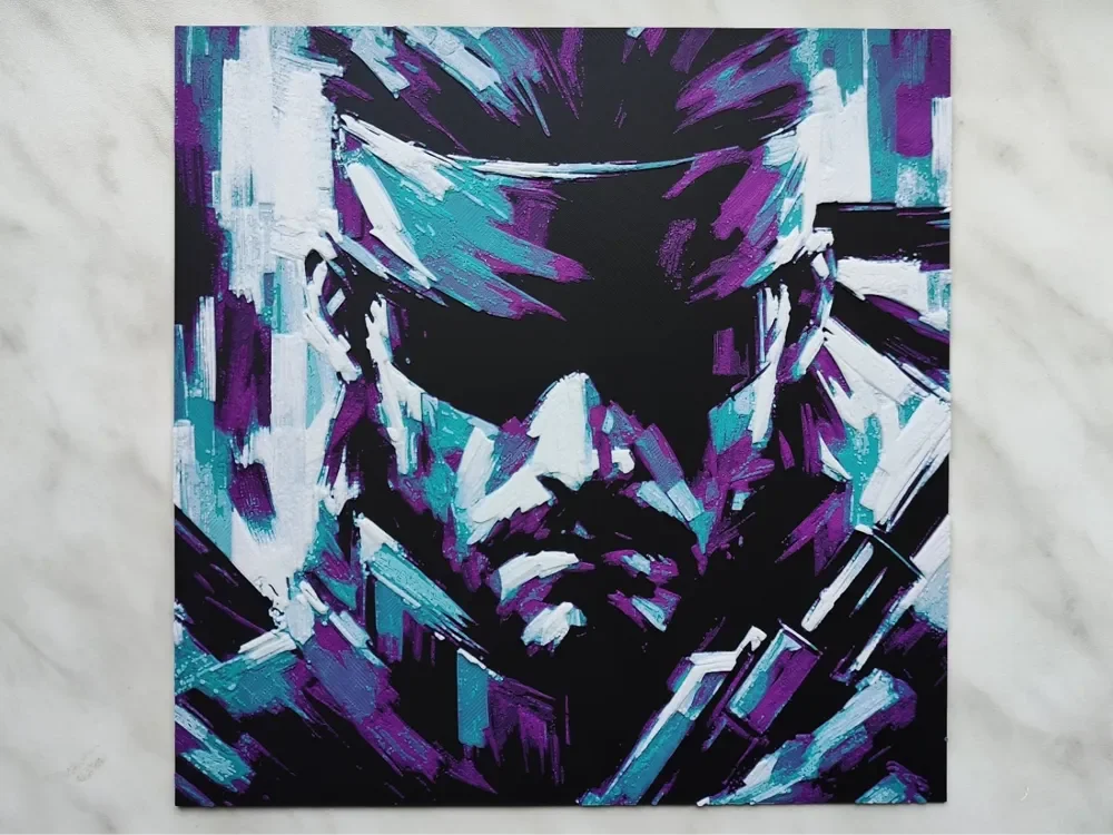 Solid Snake - Hueforge by BeaN HueForge model: Solid Snake - Hueforge by BeaN