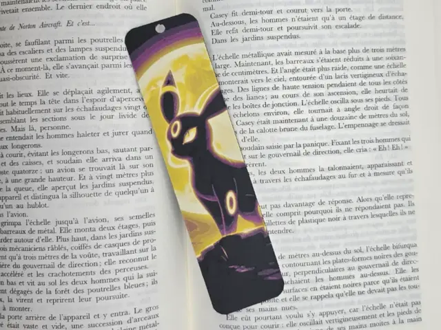 HueForge model: Bookmark Umbreon Pokemon by Kactus Fpv