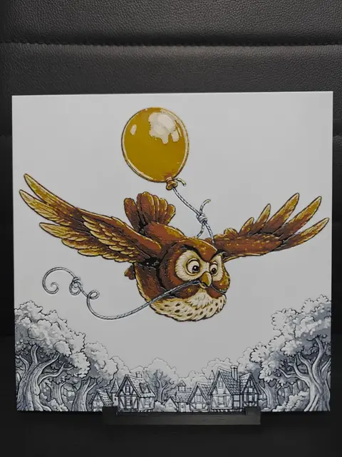 HueForge model: Owl Winnie the Pooh by TheHueforgeLady