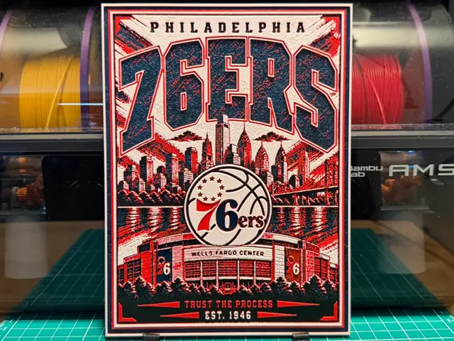 76ers Poster