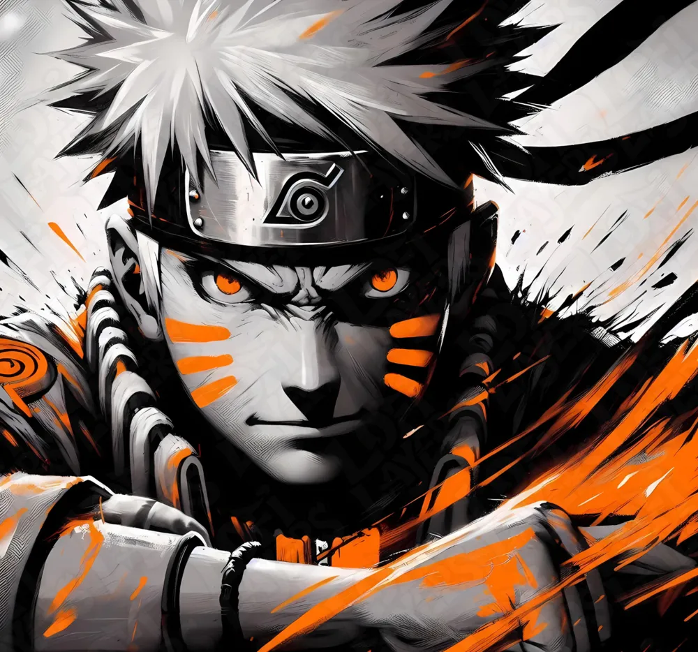 Naruto Hueforge by LoFi Layers HueForge model: Naruto Hueforge by LoFi Layers