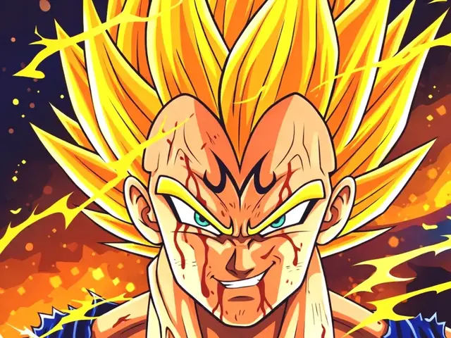 HueForge model: Majin Vegeta – Hueforge Edition (Ultra Detailed) by Hueforge Maker