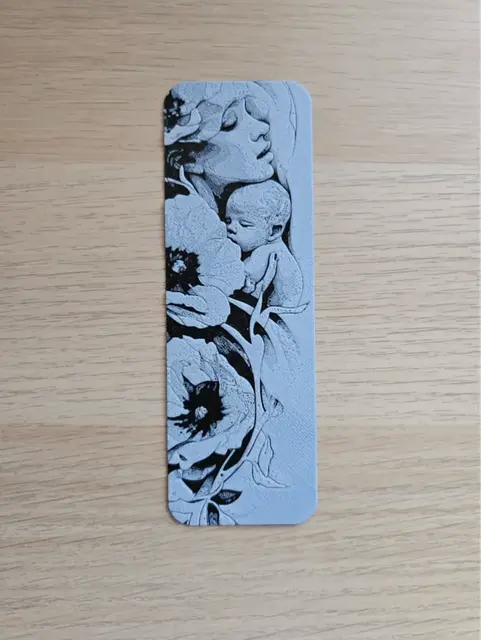 HueForge model: Mom 2 Bookmark by Atrus Design