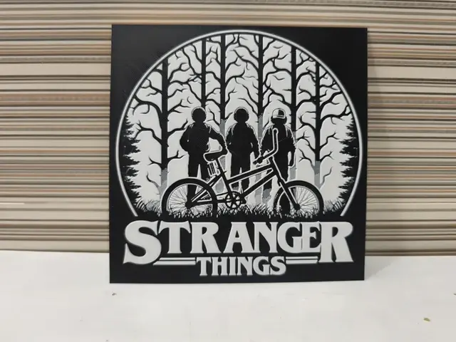 HueForge model: Hueforge Starnger Things by Litolunar