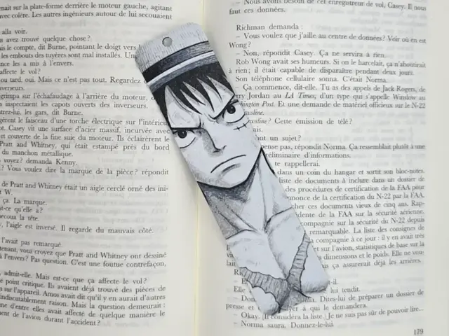 HueForge model: Bookmark Portait Luffy One piece by Kactus Fpv