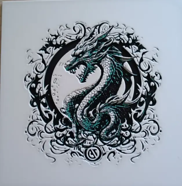 HueForge model: HueForge Dragon Art by Atrus Design