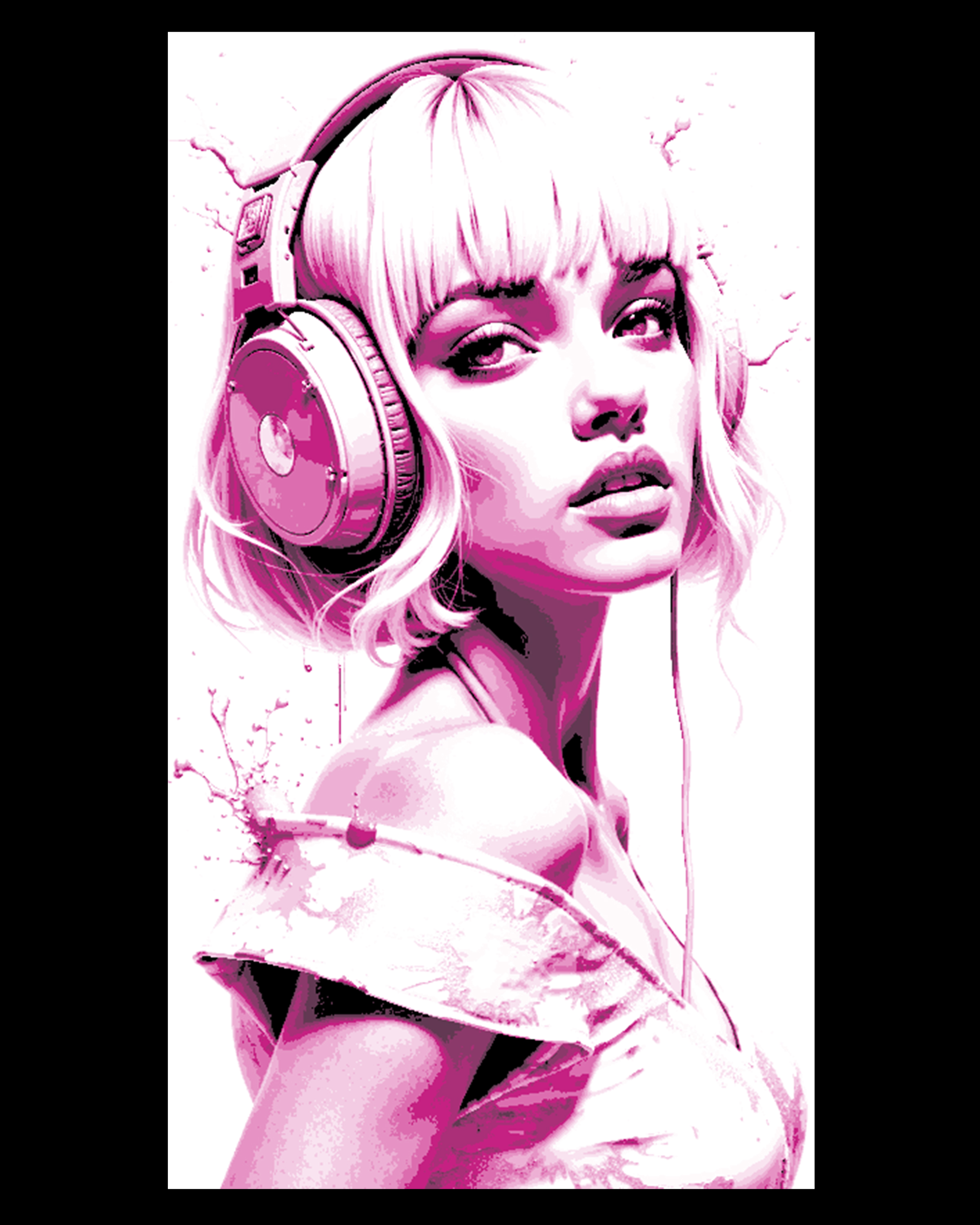Today's look - the modern dress of the generation - Wall art hueforge by BooneCo3d HueForge model: Today's look - the modern dress of the generation - Wall art hueforge by BooneCo3d