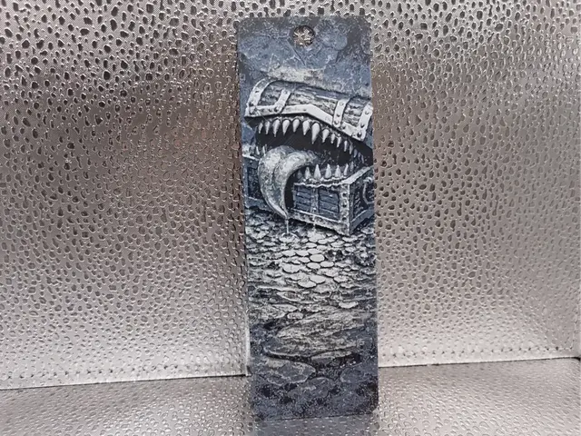 HueForge model: Chest Mimic Bookmark – Hueforge by Borishotch Industries