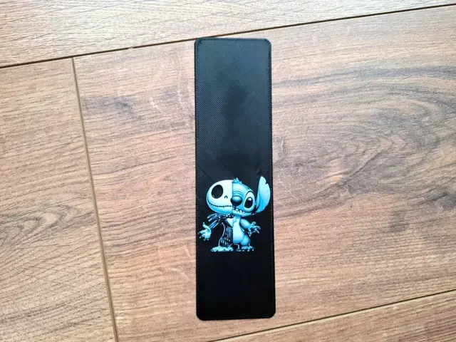 HueForge model: Stich and skellington thin bookmark - hueforge by EternalDesigns3D