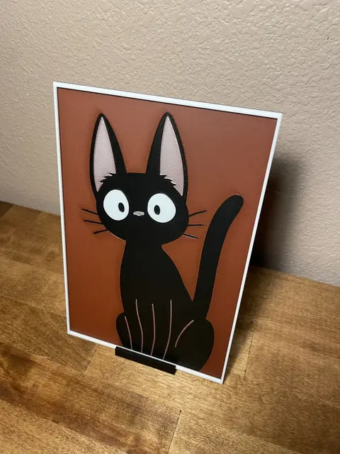 HueForge model: Jiji - Kiki's Delivery Service by Cloudy Nostalgia