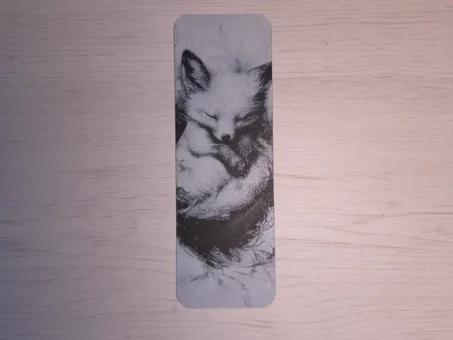 HueForge model: Baby Fox Bookmark by Atrus Design