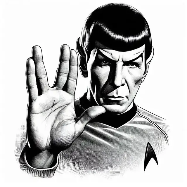 HueForge model: Spock Hueforge by leshowpatate
