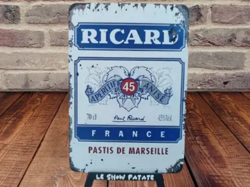 HueForge model: Vintage Ricard Hueforge Plaque by leshowpatate