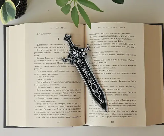 HueForge model: Enchanted Blade - Bookmark by C3D