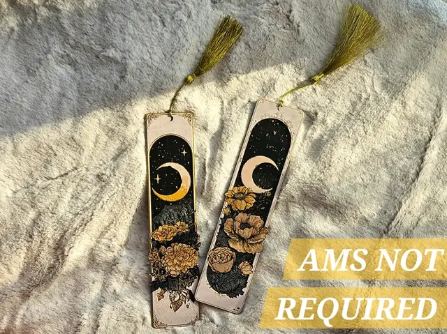 HueForge model: Dreamy Moons - Bookmarks Set by C3D