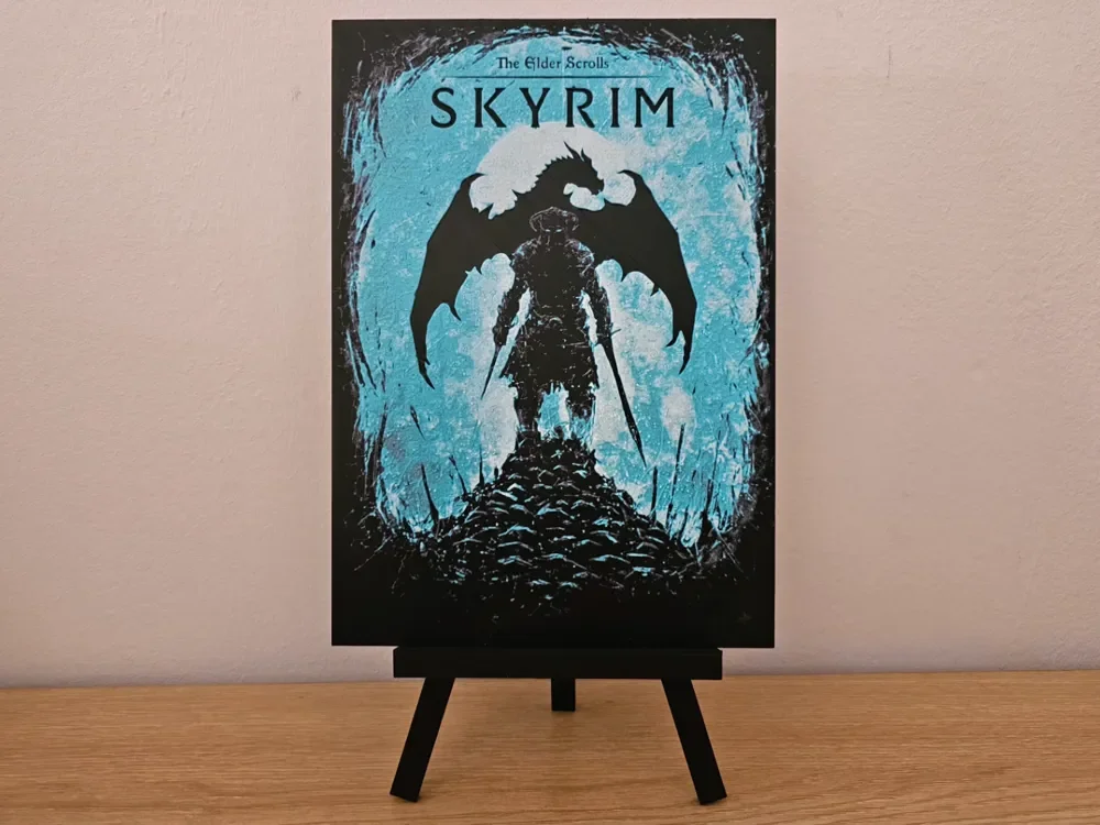 Elder Scrolls V: Skyrim Hueforge by Opao HueForge model: Elder Scrolls V: Skyrim Hueforge by Opao