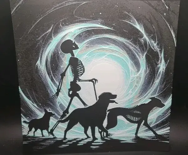 HueForge model: Skeleton Dog Hueforge by the_bearded_jedi