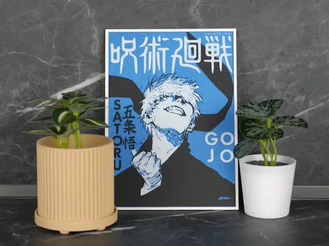 HueForge model: Gojo Satoru–The Strongest(Jujutsu Kaisen Hueforge) by 3DWave
