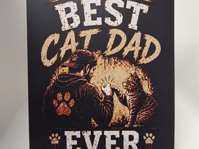 Best Cat Dad Ever Hueforge