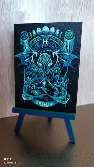 HueForge model: zodiac signs (pisces) hueforge by KO Additive Labo