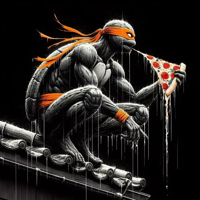 HueForge model: Hueforge Michelangelo by Litolunar