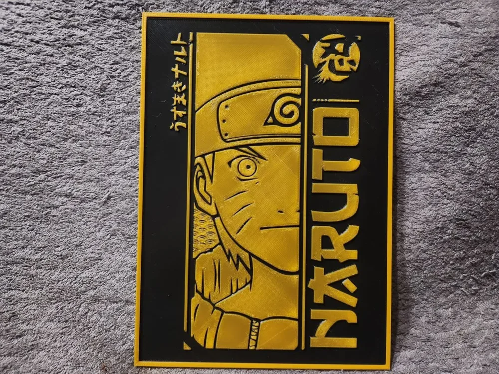 Naruto - HueForge by keko HueForge model: Naruto - HueForge by keko