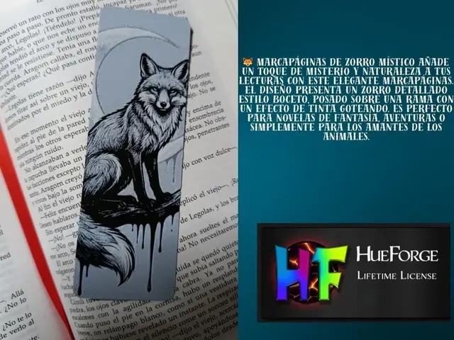HueForge model: Mystical Fox Bookmark by FYTY112