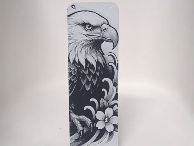 HueForge model: Eagle Bookmark by Morganja