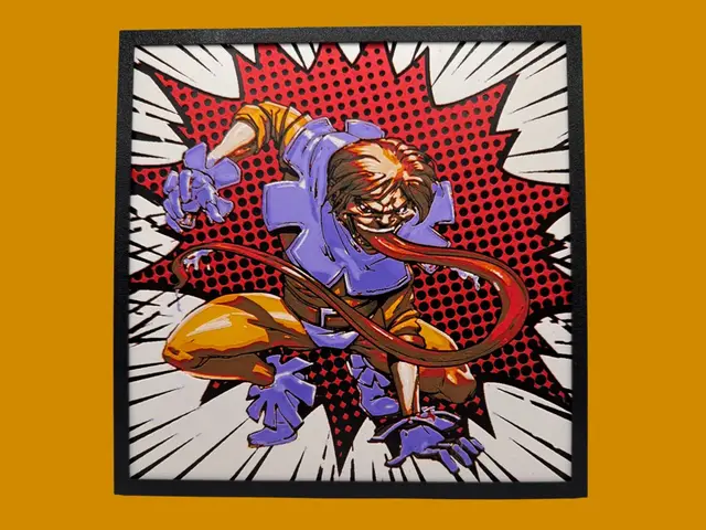 HueForge model: Mortimer Toynbee - The Toad by Canadian Gamer