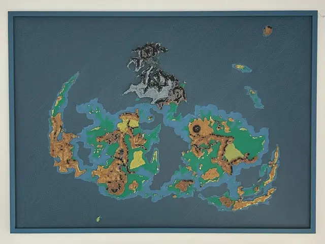 HueForge model: Final Fantasy 7 Map HueForge by CreativeDestructions