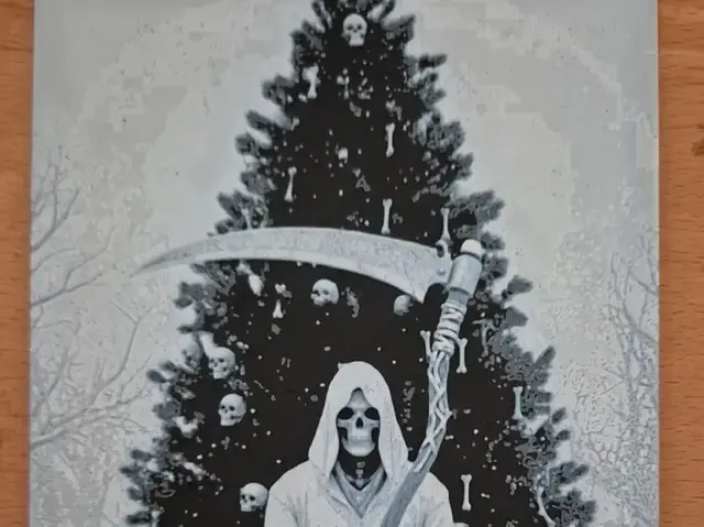 HueForge model: merry deathmas hueforge by Buntsta