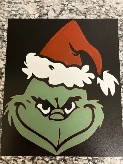 The Grinch (hueForge Print)