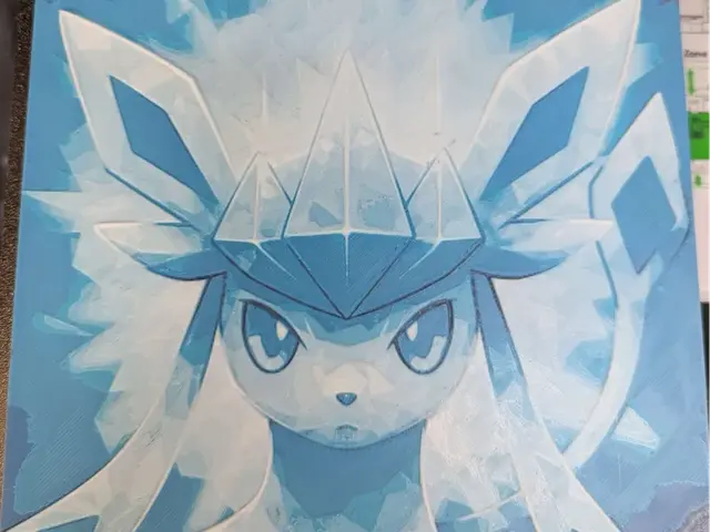 HueForge model: hueforge givrali tera v1 Glaceon by ZombiePaint3D