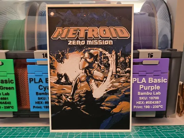 Metroid: Zero Mission - Hueforge Art