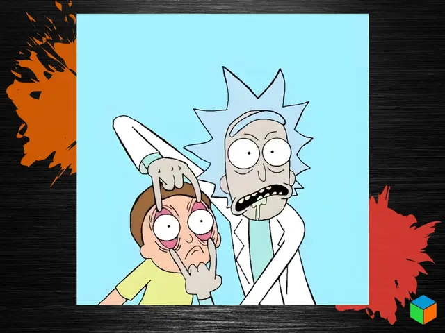 HueForge model: 🛸 Rick and Morty by 3D Prints By Vic