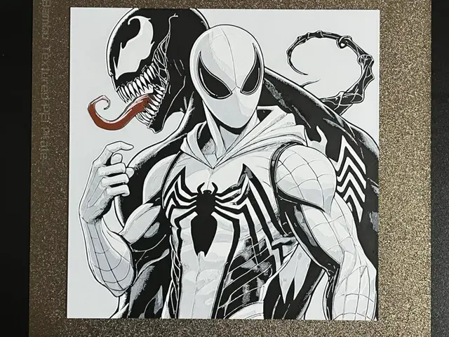 HueForge model: Venom and Anti-Venom Marvel Hueforge by FantasyZ