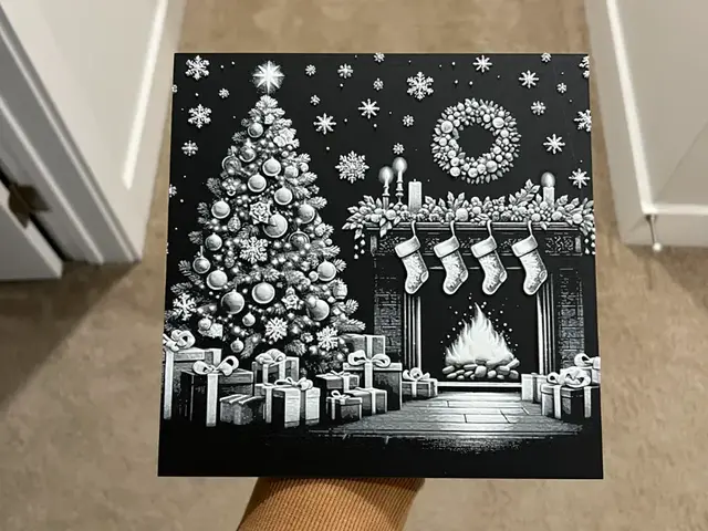 HueForge model: Christmas Morning Art Hueforge by RP47 Designs