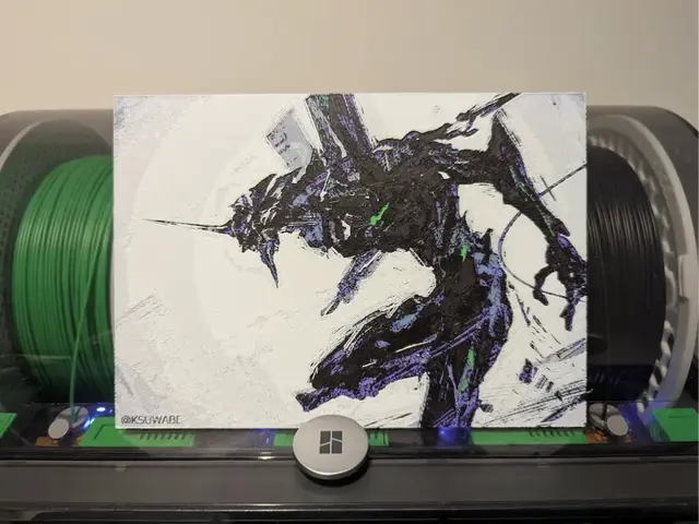 HueForge model: Eva Unit 1 Hueforge (Art by KSUWABE) by Razel