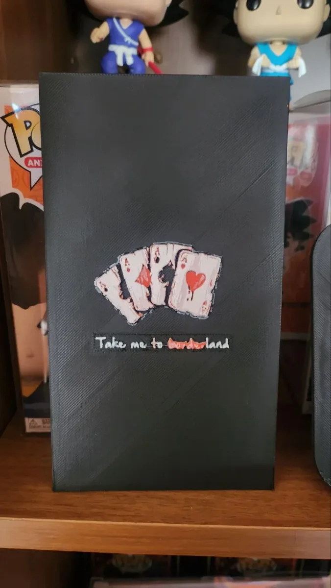 Alice in Borderland - Card - HueForge by keko HueForge model: Alice in Borderland - Card - HueForge by keko