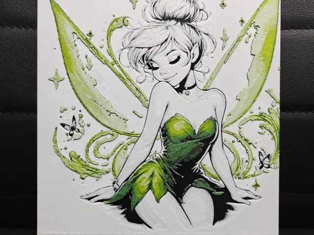 HueForge model: Tinkerbell by TheHueforgeLady